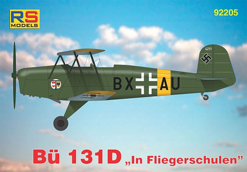 ビュッカー Bu131D 飛行教導隊 プラモデル (RSモデル 1/72 エアクラフト プラモデル No.92205) 商品画像