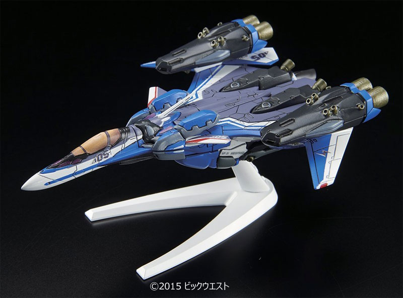 VF-31J スーパージークフリード ファイターモード (ハヤテ・インメルマン機) プラモデル (バンダイ メカコレクション マクロス No.011) 商品画像_1