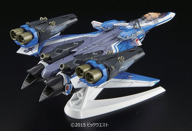 VF-31J スーパージークフリード ファイターモード (ハヤテ・インメルマン機) プラモデル (バンダイ メカコレクション マクロス No.011) 商品画像_2