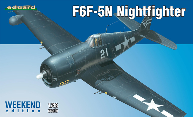 F6F-5N ヘルキャット プラモデル (エデュアルド 1/48 ウィークエンド エディション No.84133) 商品画像