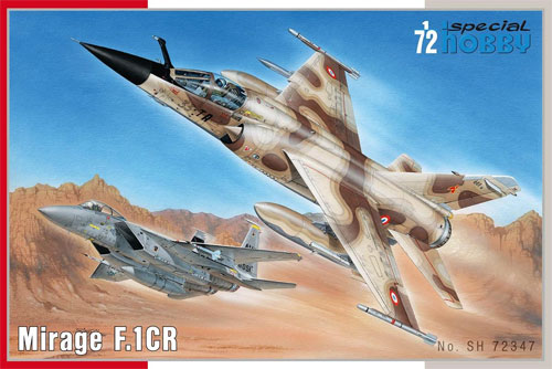 ミラージュ F.1CR プラモデル (スペシャルホビー 1/72 エアクラフト No.SH72347) 商品画像