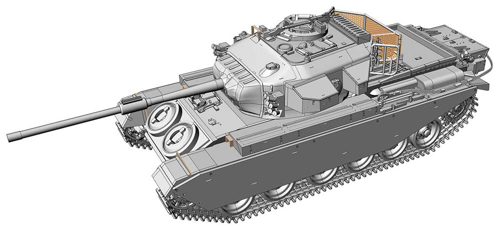 センチュリオン Mk.5LR / Mk.5/1 プラモデル (エース 1/72 ミリタリー No.72428) 商品画像_4