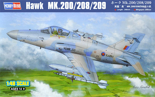 ホーク Mk.200/208/209 プラモデル (ホビーボス 1/48 エアクラフト プラモデル No.81737) 商品画像