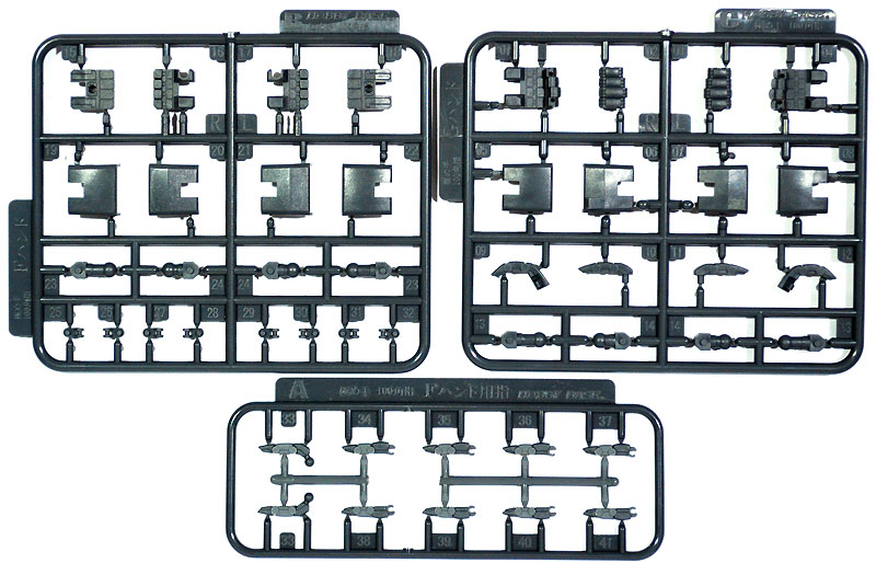 極め手 100 角 (G・グレイ) プラモデル (ホビーベース 間接技EX No.PPC-Tn083) 商品画像_1