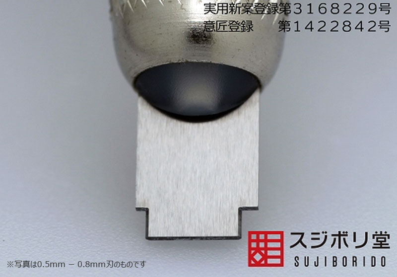 BMCダンモ (段落ち幅 0.3mm・0.6mm) ダンモ (スジボリ堂 BMCダンモ No.dan040) 商品画像_2