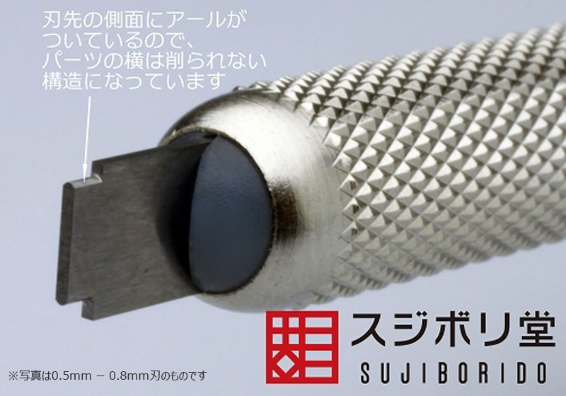 BMCダンモ (段落ち幅 0.3mm・0.6mm) ダンモ (スジボリ堂 BMCダンモ No.dan040) 商品画像_3