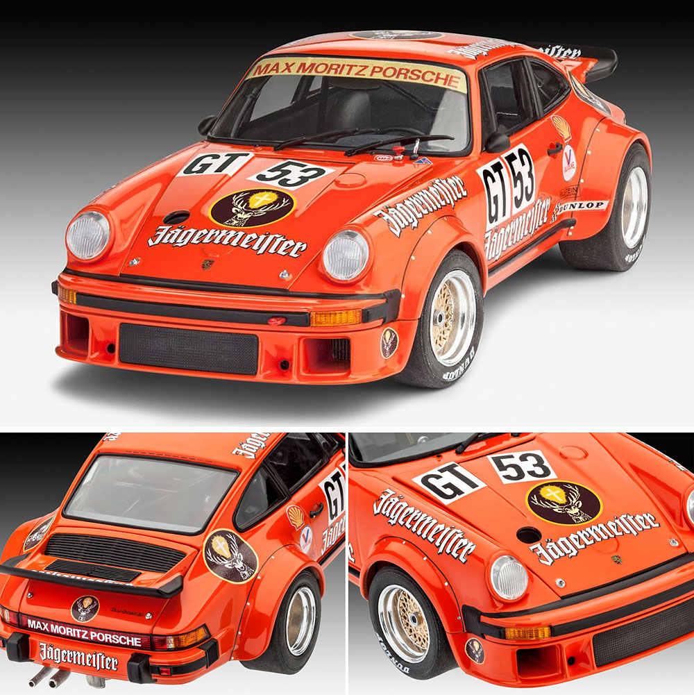 ポルシェ 934 RSR イェーガーマイスター プラモデル (レベル カーモデル No.07031) 商品画像_2