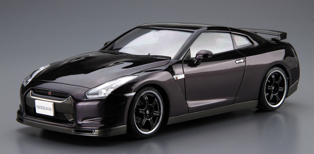 ニッサン R35 GT-R Spec-V '09 プラモデル (アオシマ 1/24 ザ・モデルカー No.旧035) 商品画像_2