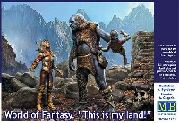 マスターボックス ワールド オブ ファンタジー (World of Fantasy) This is my land！ (トロール・女剣士・ドワーフ)