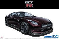 アオシマ 1/24 ザ・モデルカー ニッサン R35 GT-R Spec-V '09