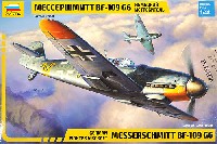 ズベズダ 1/48 ミリタリーエアクラフト プラモデル メッサーシュミット Bf-109G6