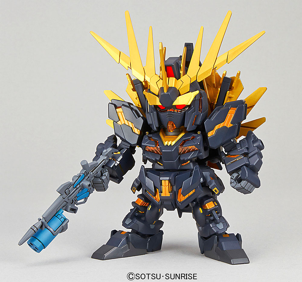 ユニコーンガンダム 2号機 バンシィ・ノルン (デストロイモード) プラモデル (バンダイ SDガンダム エクスタンダード No.015) 商品画像_2