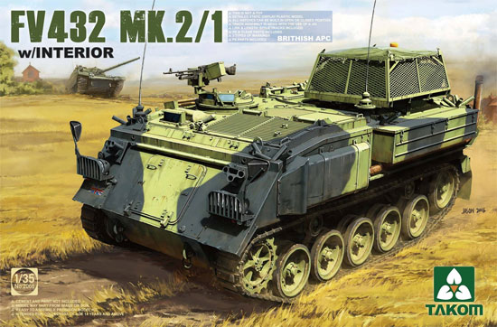 FV432 MK.2/1 装甲兵員輸送車 (インテリア付) プラモデル (タコム 1/35 ミリタリー No.2066) 商品画像