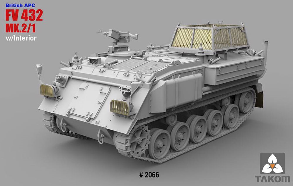 FV432 MK.2/1 装甲兵員輸送車 (インテリア付) プラモデル (タコム 1/35 ミリタリー No.2066) 商品画像_2