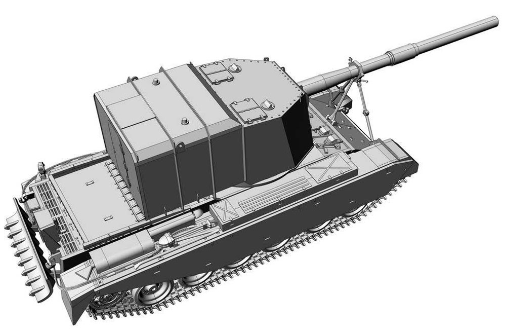 FV-4005 183mm砲搭載 駆逐戦車 JS-Killer プラモデル (エース 1/72 ミリタリー No.72429) 商品画像_3
