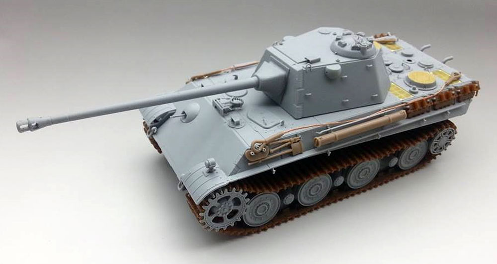 ドイツ パンサー 2 中戦車 プロトタイプデザイン プラモデル (アミュージングホビー 1/35 ミリタリー No.35A012) 商品画像_2