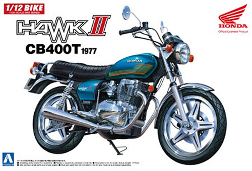 ホンダ ホーク 2 CB400T プラモデル (アオシマ 1/12 バイク No.038) 商品画像