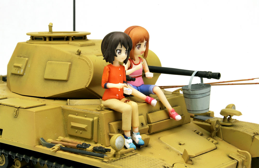 あの夏の2号戦車F型です！ みほとまほの思い出 (ガールズ&パンツァー劇場版) プラモデル (プラッツ ガールズ＆パンツァー No.GP-034) 商品画像_3