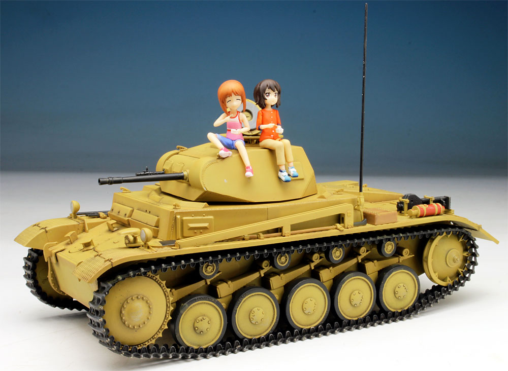 あの夏の2号戦車F型です！ みほとまほの思い出 (ガールズ&パンツァー劇場版) プラモデル (プラッツ ガールズ＆パンツァー No.GP-034) 商品画像_4