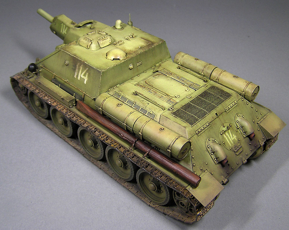 ミニアート SU-122 中期生産型 フルインテリア 1/35 WW2 ミリタリー