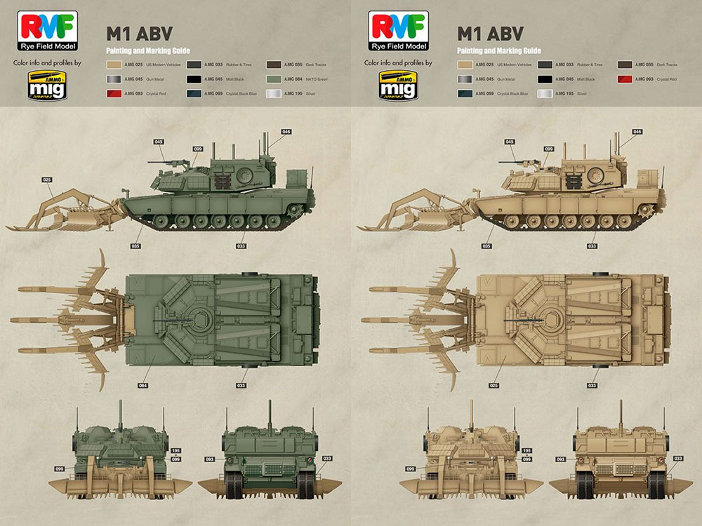 M1 ブリーチャー プラモデル (ライ フィールド モデル 1/35 Military Miniature Series No.RM-5011) 商品画像_2