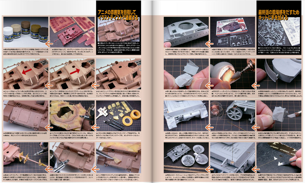 ガールズ&パンツァー ガチンコ戦車模型大作戦 本 (大日本絵画 戦車関連書籍 No.23208) 商品画像_3