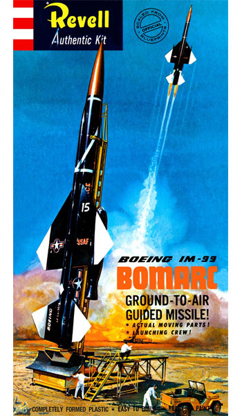 IM-99 ボマーク 地対空ミサイル プラモデル (レベル AFV キット No.85-1806) 商品画像
