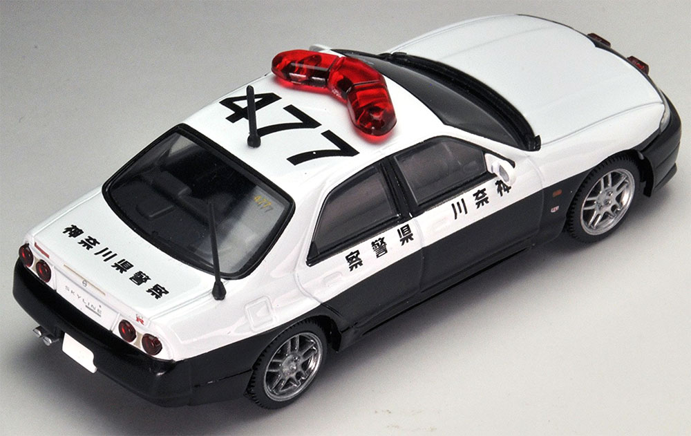 ニッサン スカイライン GT-R オーテックバージョン パトロールカー (神奈川県警察) 98年式 ミニカー (トミーテック トミカリミテッド ヴィンテージ ネオ No.LV-N152a) 商品画像_3