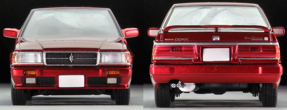 ニッサン セドリック ハードトップ V20 ツインカムターボ グランツーリスモ SV 1990年式 (赤) ミニカー (トミーテック トミカリミテッド ヴィンテージ ネオ 43 No.LV-N043-016a) 商品画像_4