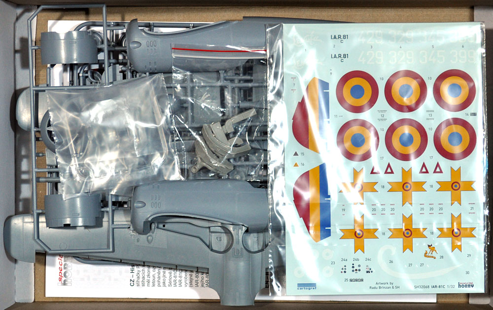 IAR-81C ルーマニア 迎撃戦闘機 プラモデル (スペシャルホビー 1/32 エアクラフト No.SH32068) 商品画像_1