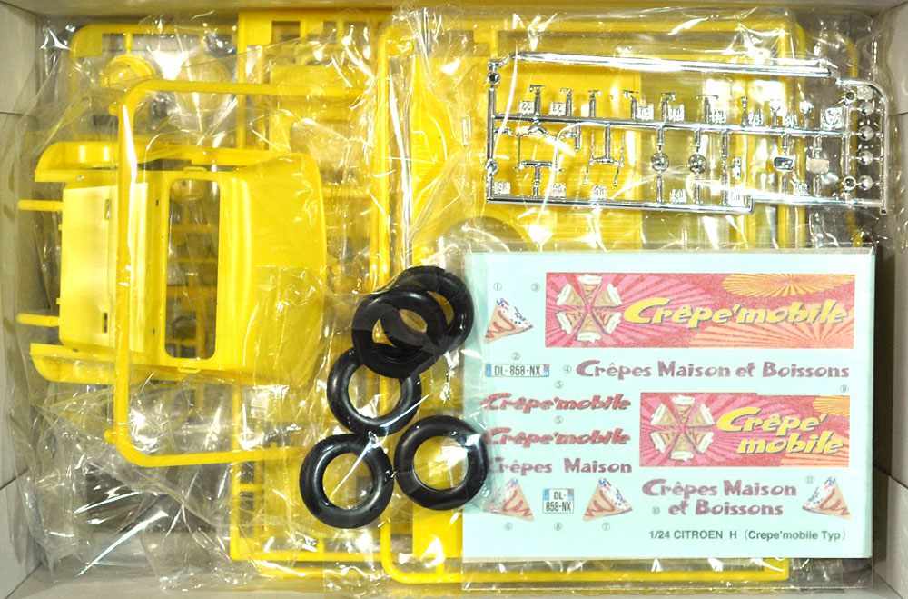 シトロエン H クレープ モバイルタイプ プラモデル (エブロ 1/24 プラスチックキット No.25010) 商品画像_1