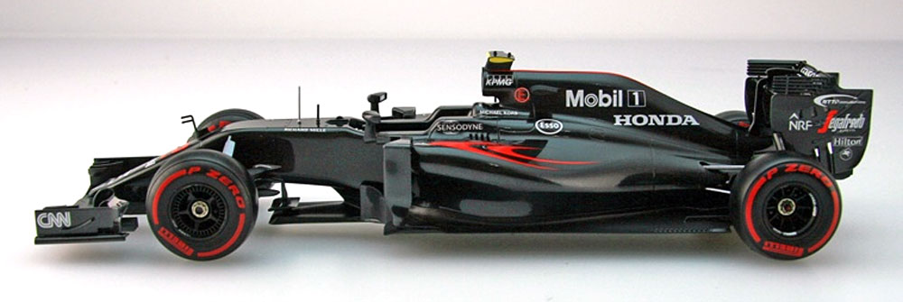 マクラーレン ホンダ MP4-31 2016 Late season プラモデル (エブロ 1/20 MASTER SERIES F-1 No.020) 商品画像_4