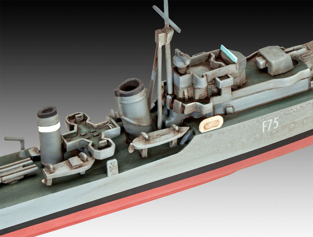 HMS アークロイヤル + トライバル級駆逐艦 プラモデル (レベル Ships（艦船関係モデル） No.05149) 商品画像_4