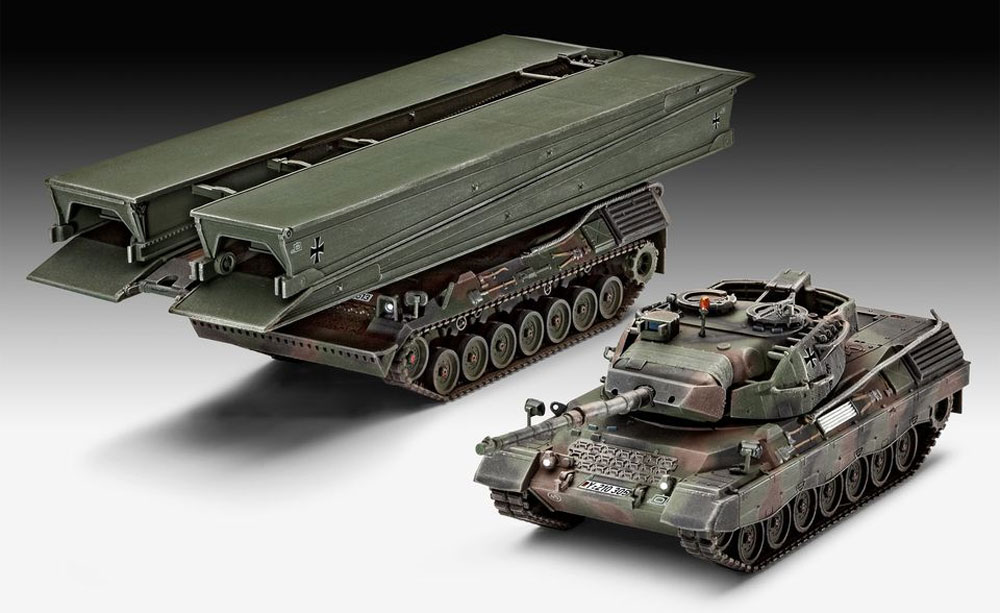 レオパルト 1A5 +  ビーバー 架橋戦車 プラモデル (レベル 1/72 ミリタリー No.03307) 商品画像_2