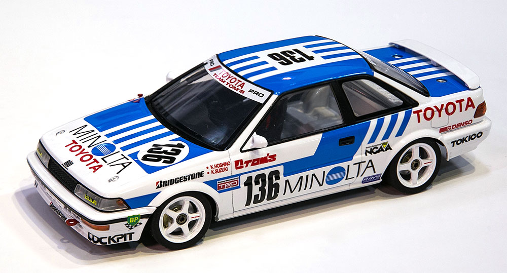 トヨタ カローラ レビン AE92 '88 Gr.A仕様 プラモデル (BEEMAX 1/24 カーモデル No.012) 商品画像_2