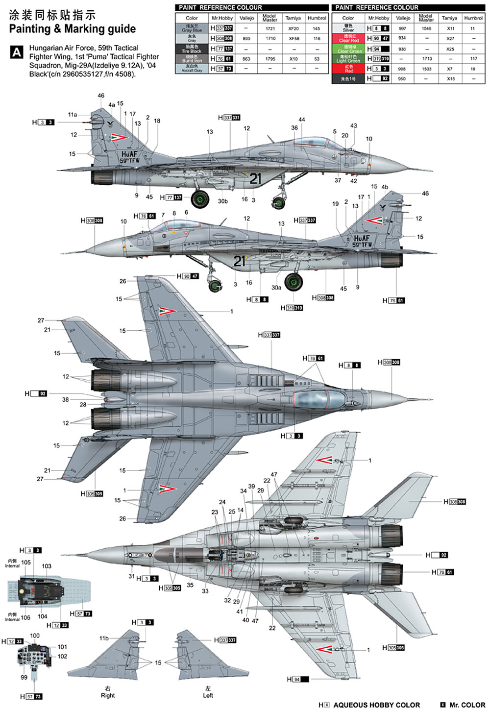 MiG-29A ファルクラムA型 プラモデル (トランペッター 1/32 エアクラフトシリーズ No.03223) 商品画像_2