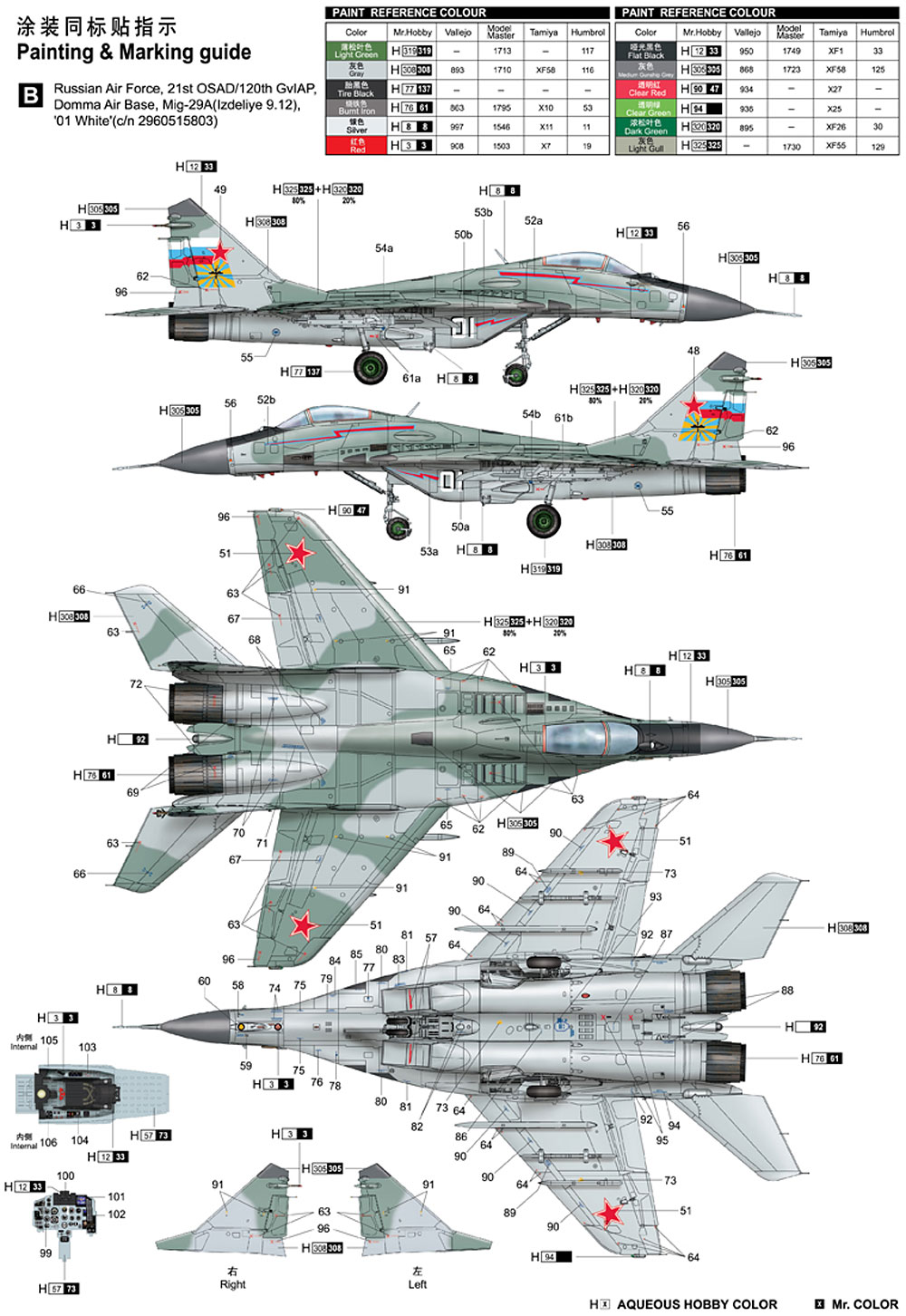 MiG-29A ファルクラムA型 プラモデル (トランペッター 1/32 エアクラフトシリーズ No.03223) 商品画像_3