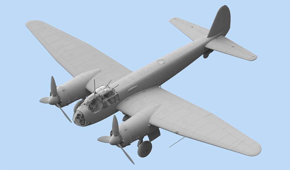 ユンカース Ju88A-11 爆撃機 プラモデル (ICM 1/48 エアクラフト プラモデル No.48235) 商品画像_2