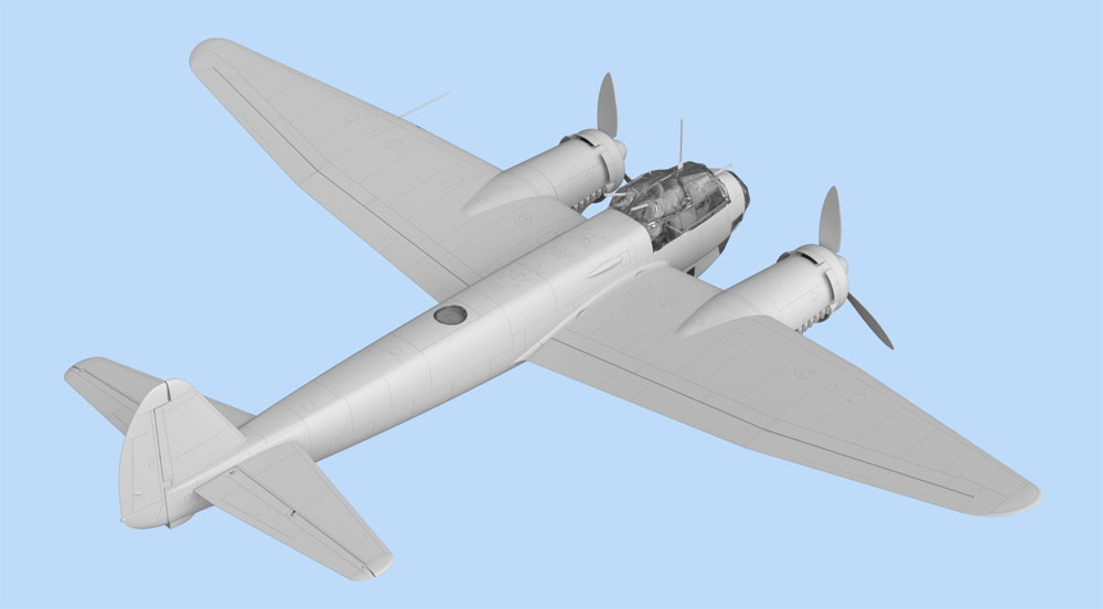 ユンカース Ju88A-11 爆撃機 プラモデル (ICM 1/48 エアクラフト プラモデル No.48235) 商品画像_4