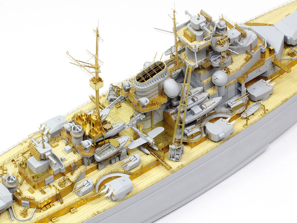 ドイツ戦艦 ビスマルク 1941 ディテールアップセット エッチング (タミヤ スケール限定品 No.25181) 商品画像_2