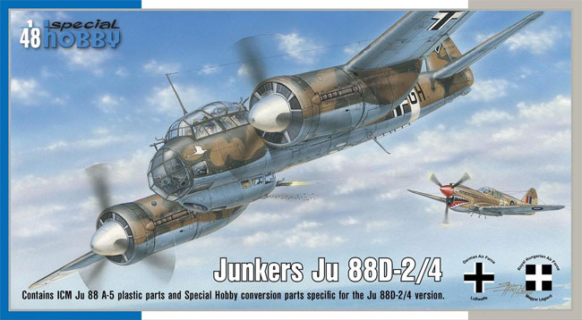 ユンカース Ju88D-2/4 長距離偵察機 プラモデル (スペシャルホビー 1/48 エアクラフト プラモデル No.SH48178) 商品画像