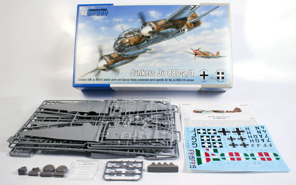 ユンカース Ju88D-2/4 長距離偵察機 プラモデル (スペシャルホビー 1/48 エアクラフト プラモデル No.SH48178) 商品画像_1