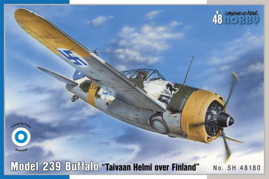 B-239 バッファロー タイバーン ヘルミ プラモデル (スペシャルホビー 1/48 エアクラフト No.SH48180) 商品画像