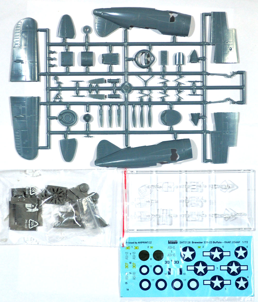 B339-23 バッファロー RAAF and USAAF プラモデル (スペシャルホビー 1/72 エアクラフト プラモデル No.SH72128) 商品画像_1