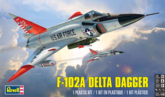 F-102A デルタダガー プラモデル (レベル 1/48 飛行機モデル No.85-5869) 商品画像