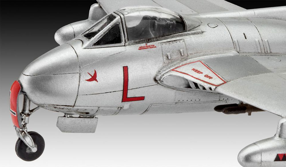 ヴァンパイア F Mk.3 プラモデル (レベル 1/72 飛行機 No.03934) 商品画像_2
