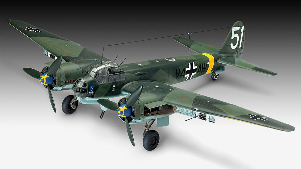 ユンカース Ju88A-4 プラモデル (レベル 1/48 飛行機モデル No.03935) 商品画像_2