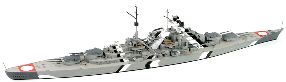 ドイツ海軍 ビスマルク級戦艦 ビスマルク プラモデル (ピットロード 1/700 スカイウェーブ W シリーズ No.旧W192) 商品画像_3