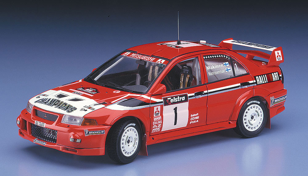 三菱 ランサー エボリューション 4 1999 WRC ドライバーズ チャンピオン プラモデル (ハセガワ 1/24 自動車 限定生産 No.20303) 商品画像_2