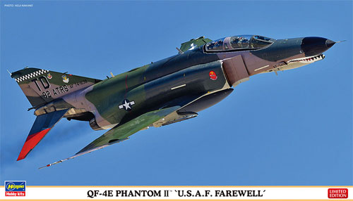 QF-4E ファントム 2 U.S.A.F. フェアウェル プラモデル (ハセガワ 1/72 飛行機 限定生産 No.02238) 商品画像